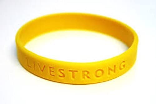 Amazon.co.jp: LiveStrongライブストロングイエローブレスレットリスト